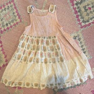 Wild Wawa Pink Eyelet Dress 3T
